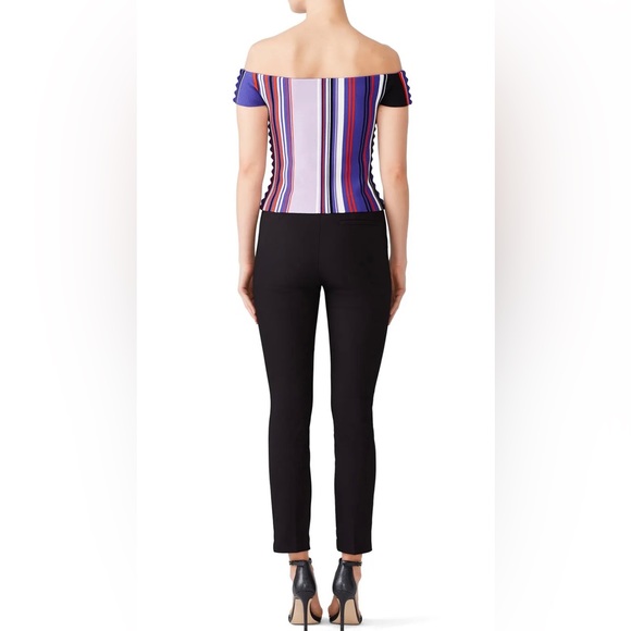 EUC Stripe Off The Shoulder Top - Picture 6 of 6